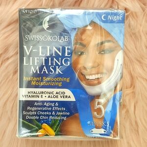 Brand New 3PK BUNDLE SWISSOKOLAB V-LINE LIFTING MASK-5CT
